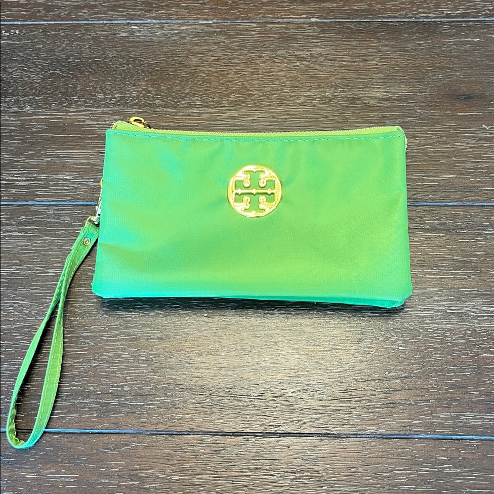 Tory Burch Bright Green Clutch